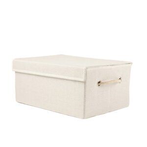 Foldable Laundry Bin 16L 15"x10"x7" | Linen